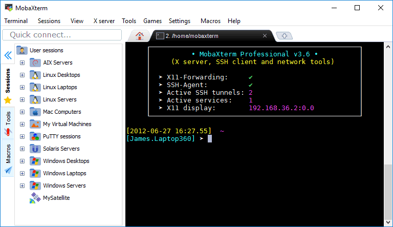 TABBED TERMINALS