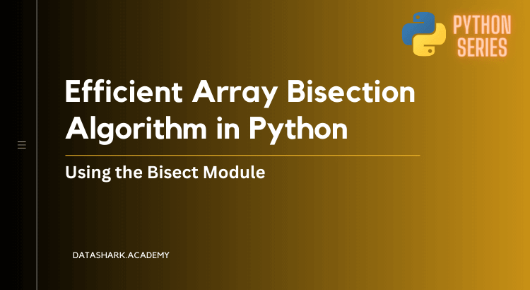 Array Bisection Algorithm in Python